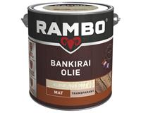 bankirai olie transparant kleurloos 750 ml