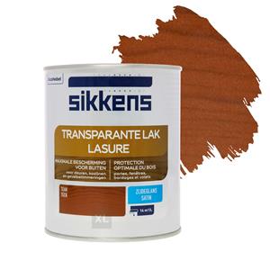 Sikkens buitenlak transparant zijdeglans 085 teak 0.75 ltr