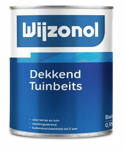 Wijzonol tuinbeits dekkend kleur 1 ltr