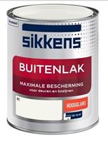 Sikkens buitenlak hoogglans lichte kleur 2.5 ltr