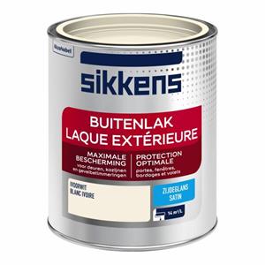 Sikkens buitenlak zijdeglans ivoorwit 0.75 l