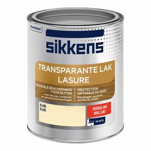 Sikkens buitenlak transparant hoogglans blank 0.75 ltr