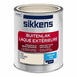 Sikkens buitenlak zijdeglans ral 9001 0.75 ltr