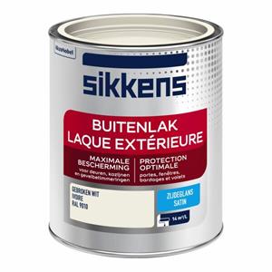 Sikkens buitenlak zijdeglans ral 9010 0.75 ltr