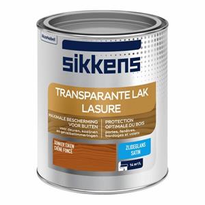 Sikkens buitenlak transparant zijdeglans 009 donker eiken 0.75 ltr