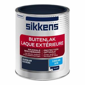 Sikkens buitenlak zijdeglans geldersblauw 0.75 ltr