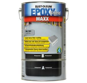 Rust-oleum epoxyshield maxx 2k-epoxyvloercoating waterbasis engels rood 5 ltr