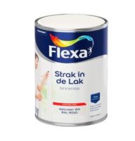 Flexa strak in de lak hoogglans watergedragen antracietgrijs 0.75 ltr