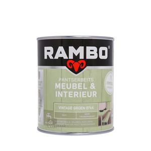 pantserbeits meubel en interieur mat 0744 vintage groen 750 ml