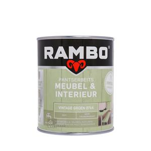 pantserbeits meubel en interieur mat 0744 vintage groen 750 ml