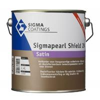 Sigma pearl shield 2k satin set incl.verharder lichte kleur 5 ltr