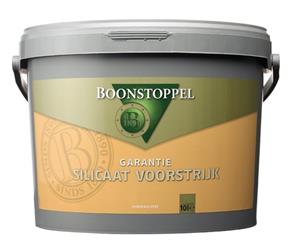 Boonstoppel garantie silicaat voorstrijk blank 10 ltr