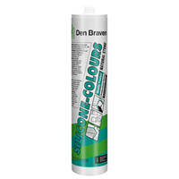 Den braven silicone-colours + ns transparant koker 310 ml