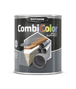 Rust-oleum combicolor multi-surface zijdeglans ral 7001 staalgrijs 0.75 ltr