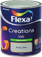 Flexa creations lak extra mat cotton flower 750 ml