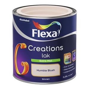 Flexa creations lak extra mat humble blush 250 ml