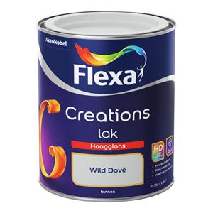 Flexa creations lak hoogglans wild dove 750 ml