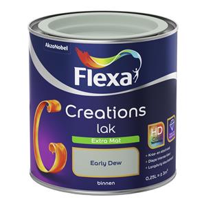 Flexa creations lak extra mat early dew 250 ml