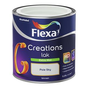 Flexa creations lak extra mat pale sky 250 ml