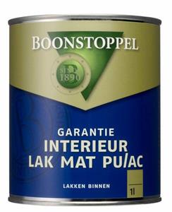 Boonstoppel garantie interieurlak mat pu kleur 1 ltr