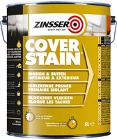Zinsser cover stain wit 2.5 ltr
