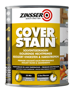 Zinsser cover stain wit 1 ltr