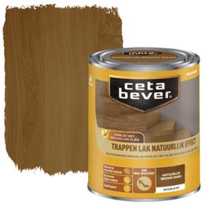 Cetabever trappen lak natuurlijk effect brown wash 0.75 ltr