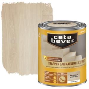 Cetabever trappen lak natuurlijk effect white wash 0.75 ltr