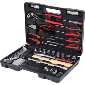 kstools KS Tools 1/4'' + 1/2'' gereedschapsset, 50 delen, omschakelbaar