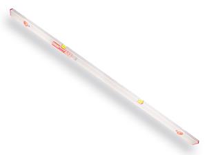 Plusjop BMI  Alu  Bouw / stelwaterpas  Alustar 180 cm  met  stelvoetjes,  4  libellen