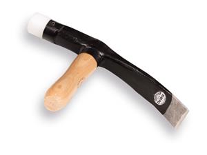 Plusjop Straathamer De WIT, met nylon dop,  bekbreedte 70 mm