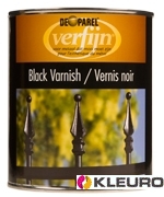 Verfijn black varnish 2500 ml