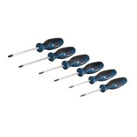 ROBERT BOSCH GMBH Bosch Professional 6 tlg. Torx Schraubendreher Schraubenzieher Set, S2-Stahl