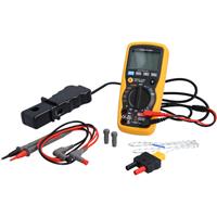 KSTOOLS KS TOOLS Digital Multimeter inkl. PrÃ¼fspitzen mit integriertem Schlagschutz