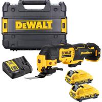 DeWalt DCS353D2-QW - 12V XR Oscillerende multitool | 2x 2.0Ah + lader | in TSTAK - DCS353D2-QW