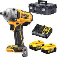 DeWalt DCF892P2T-QW 18V XR Brushless 1/2" Slagmoersleutel 5.0 Li-Ion in TSTAK Koffer