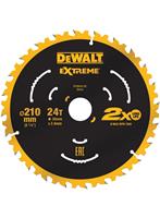 DeWalt Cirkelzaagblad DT20432 TCT Zaagblad - 210x30x24T - DT20432-QZ