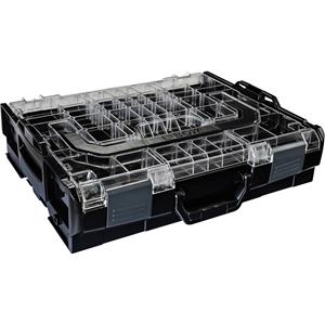 Sortimo L-BOXX 102 6100000362 Werkzeugkasten unbestückt ABS Schwarz, Transparent (L x B x H) 445 x