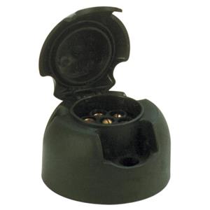 Carpoint Stekkerdoos 7-polig 6 Cm Zwart
