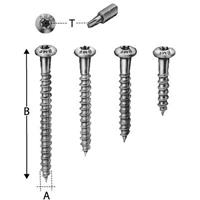 SIMPSON Strong-Tie Strong Tie SST Schraube verzinkt CSA5,0x40 (Inh. 250 StÃ¼ck) - 