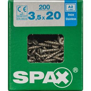 Spax - Universalschrauben 3.5 x 20 mm tx 15 - 200 Stk. Holzschrauben
