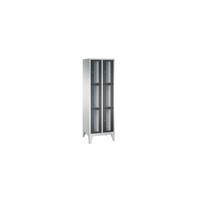 Cp CLASSIC FÃcherschrank, FachhÃ¶he 510 mm, mit FÃ¼ÃŸen, 6 FÃcher, Breite 610 mm