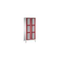 Cp CLASSIC FÃcherschrank, FachhÃ¶he 510 mm, mit FÃ¼ÃŸen, 6 FÃcher, Breite 810 mm
