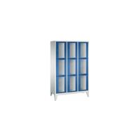 Cp CLASSIC FÃcherschrank, FachhÃ¶he 510 mm, mit FÃ¼ÃŸen, 9 FÃcher, Breite 1200 mm - 