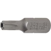 BGS TECHNIC Bit | LÃnge 25 mm | Antrieb AuÃŸensechskant 6,3 mm (1/4') | T-Profil (fÃ¼r Torx) mit Bohrung T25