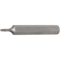 BGS TECHNIC Bit &VerticalLine; L&Atilde;nge 75 mm &VerticalLine; Antrieb Au&Atilde;Ÿensechskant 10 mm (3/8') &VerticalLine; T-Profil (f&Atilde;&frac14;r Torx) T10