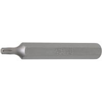 BGS TECHNIC Bit | LÃnge 75 mm | Antrieb AuÃŸensechskant 10 mm (3/8') | T-Profil (fÃ¼r Torx) T25