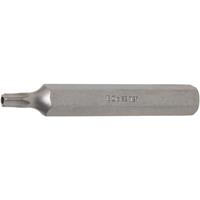 BGS TECHNIC Bit &VerticalLine; L&Atilde;nge 75 mm &VerticalLine; Antrieb Au&Atilde;Ÿensechskant 10 mm (3/8') &VerticalLine; T-Profil (f&Atilde;&frac14;r Torx) mit Bohrung T27
