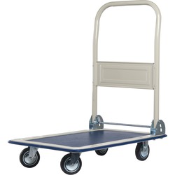 EDM Metallischer Klappwagen mit RÃdern max. 150 kg 82 x 48 x 73 cm 99997