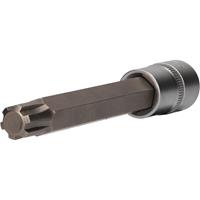 BRILLIANT TOOLS 1/2' RIBE-Bit-Stecknuss, 140 mm lang, M14 - 